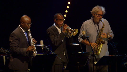 The Bad Plus feat. Tim Berne, Sam Newsome and Ron Miles plays "Science Fiction" by Ornette Coleman in La Villette