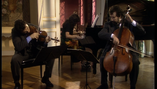 NOUVEAU ! Elena Bashkirova, Maxim Vengerov et Boris Pergamenschikow interprètent des trios de Brahms (I/III)