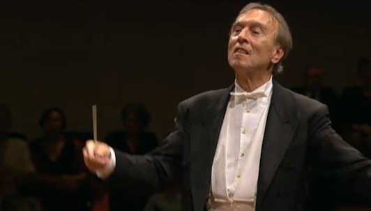 Claudio Abbado dirige la Sinfonía n.º 5 de Mahler