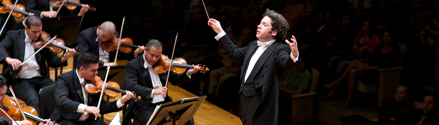 Gustavo Dudamel conducts Beethoven's Symphonies No. 1 and No. 2
