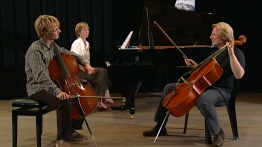 Frans Helmerson enseigne Schubert : Sonate Arpeggione