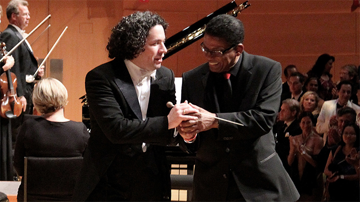 Walt Disney Concert Hall celebrates Gershwin – With Gustavo Dudamel and Herbie Hancock