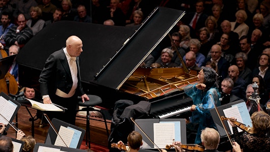 Bernard Haitink conducts Mozart and Bruckner — With Mitsuko Uchida