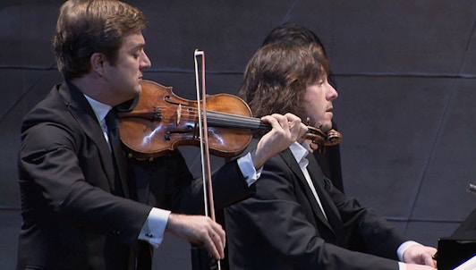 Renaud Capuçon and Franck Braley perform Beethoven's Sonatas No. 1 to 4