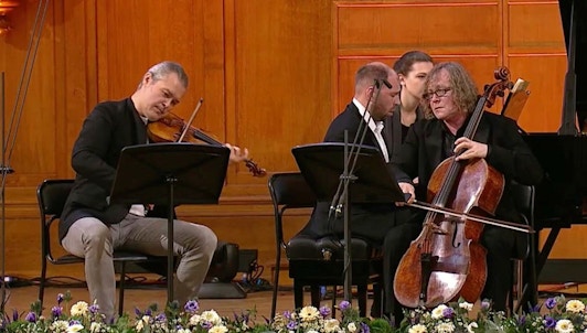 Vadim Repin, Alexander Kniazev, and Andrei Korobeinikov perform Tchaikovsky's Trio