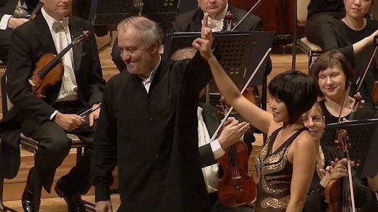 Valery Gergiev conducts Brahms and Mahler — With Yuja Wang