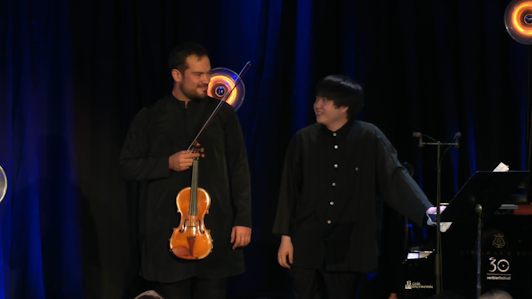 Marc Bouchkov and Mao Fujita perform Beethoven's complete Violin Sonatas (I/III)