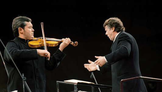 Mariss Jansons conducts encores — With Vadim Repin